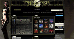 Desktop Screenshot of metal-temple.com